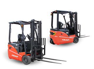 3-wheel electric forklifts