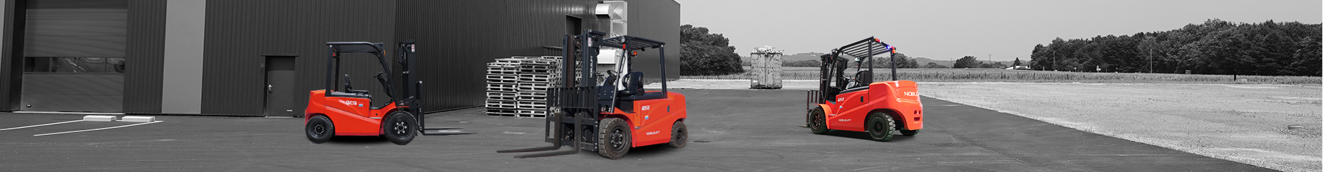 4-wheel electric forklifts