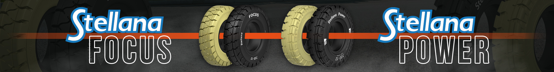 Stellana forklift tires