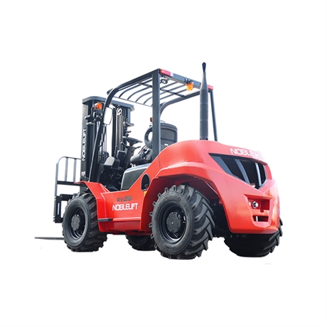 4WD diesel rough terrain forklift 2,5 T A- load centre distance CDG 500 mm