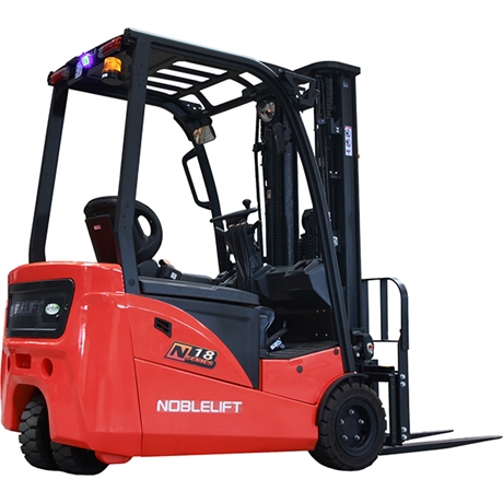 3-wheel lithium electric forklift - dual AC drive and 76.8 V battery - 1.8 T