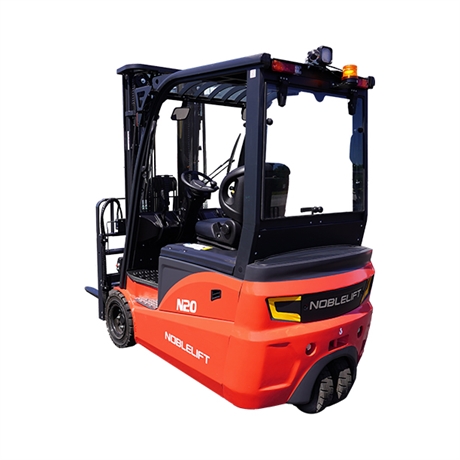 Three-wheels double drive electric forklilt 2 T - load centre distance 500 mm