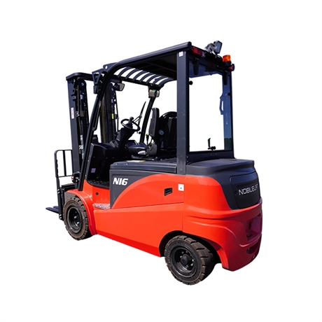 Four-wheels compact electric forklift 1,6 T  - low centre distance 500 mm