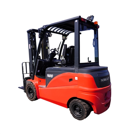 Four-wheels compact electric forklift 1,8 T  - low centre distance 500 mm
