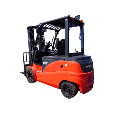 Four-wheels heavy duty electric forklift 3,5 T - load centre distance 500 mm
