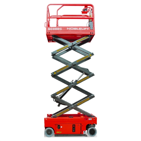 Scissor lift 8 m compact electric aerial work plateform