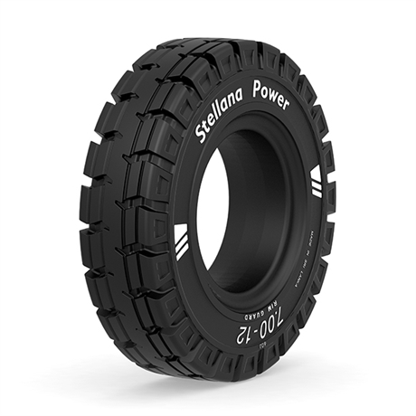 Stellana Power lock black forklift tire