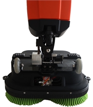 Compact walk-behind scrubber-dryer 21 cm & 4 L - 