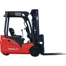 3-wheel lithium electric forklift - dual AC drive and 76.8 V battery - 1.8 T - 