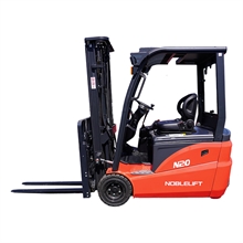 Three-wheels double drive electric forklilt 2 T - load centre distance 500 mm - 