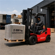 Diesel internal combustion forklift - hydrodynamic transmission - 2 T at 500 mm load centre - 