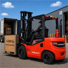 Diesel internal combustion forklift - 4 T at 500 mm load centre - 