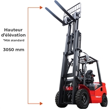 Diesel internal combustion forklift - 4.5 T at 500 mm load centre - 