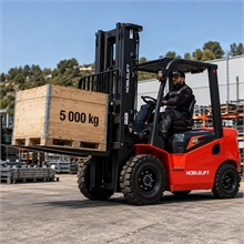 Diesel internal combustion forklift - 5 T at 500 mm load centre - 