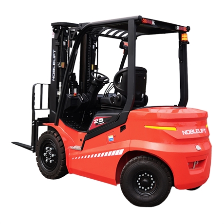 Chariot élévateur électrique lithium 4 roues bi-moteur 2,5T