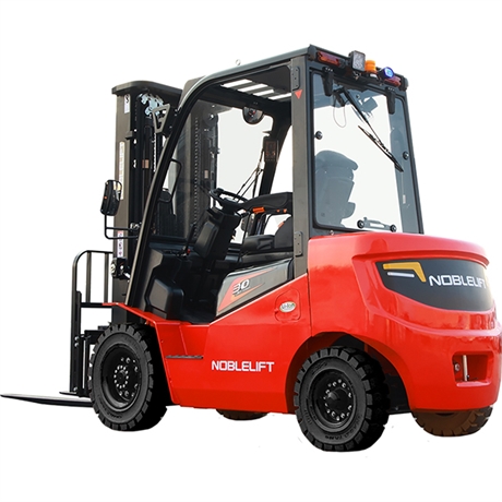 Chariot élévateur électrique lithium 4 roues - batterie LiFePO₄ 80 V à recharge rapide - 3 T