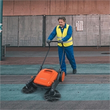 Balayeuse manuelle 920 mm & 55 L - 